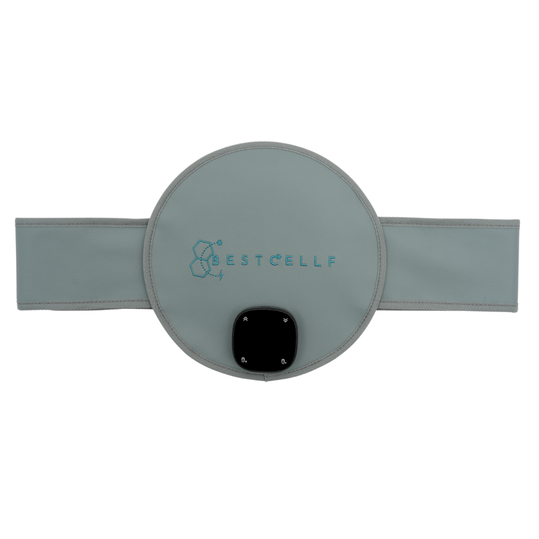 Grey pad and belt