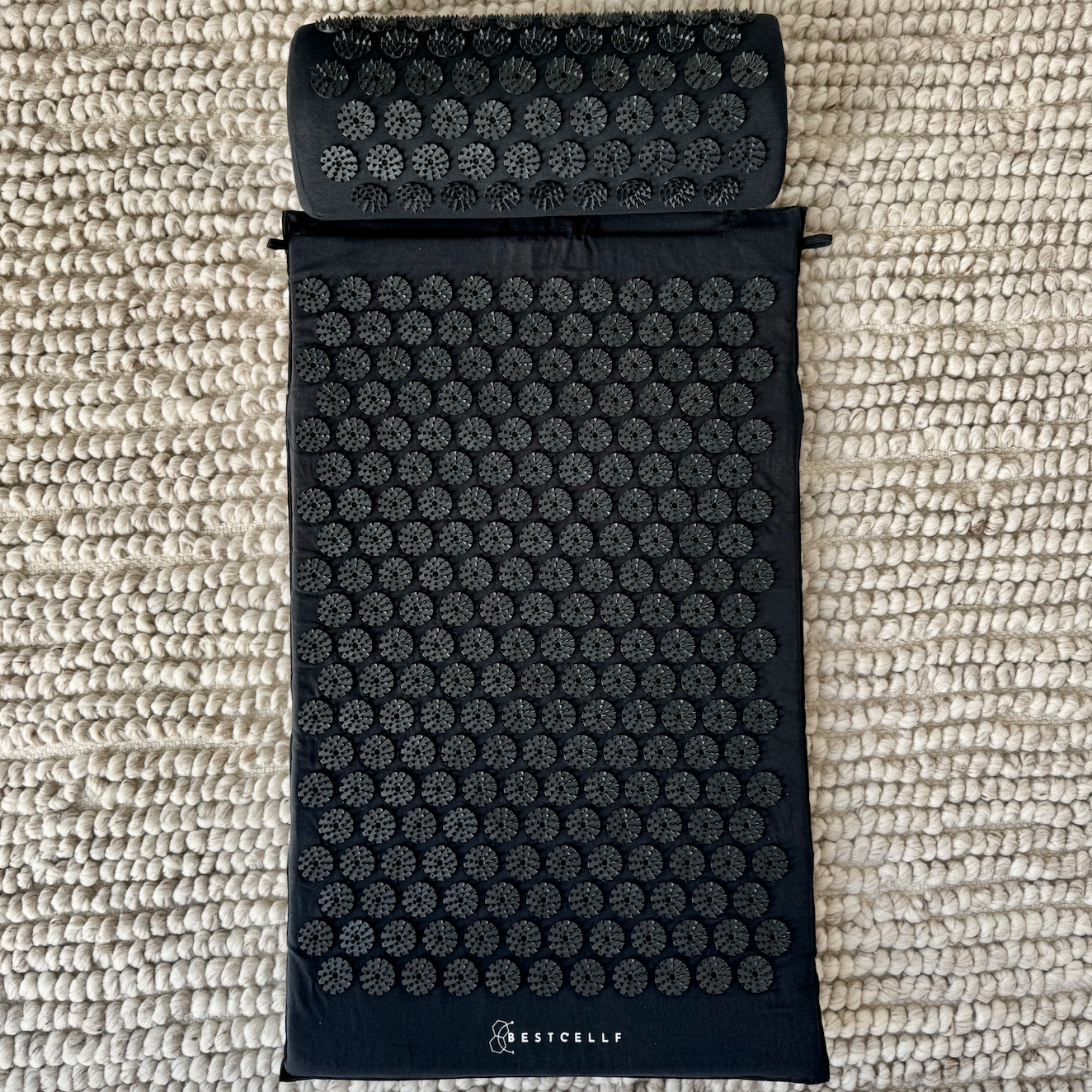 top view of acupressure set