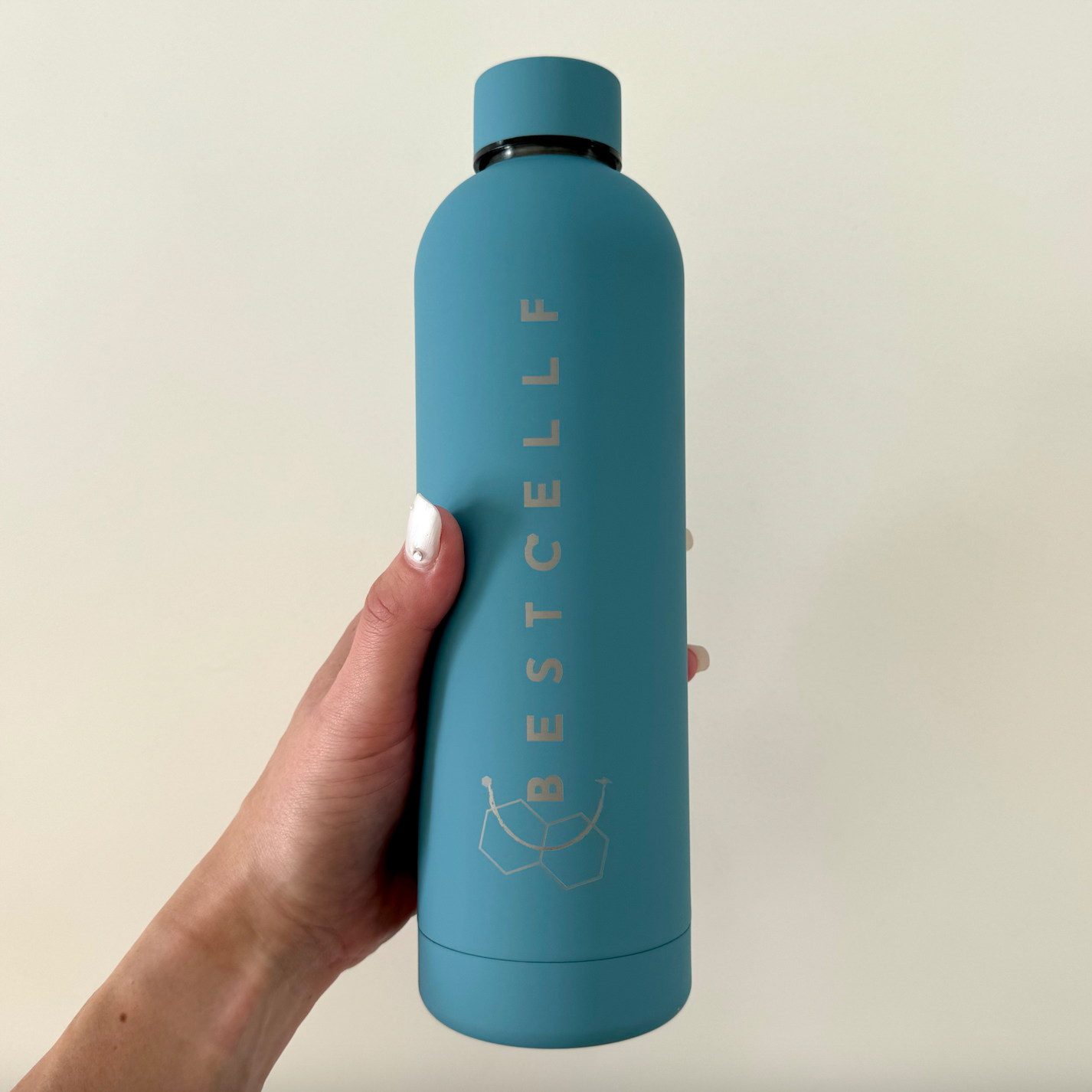 Moonstone Blue Bottle