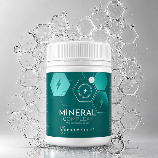 Mineral Complex+ clean hydration powder with cellular water effect