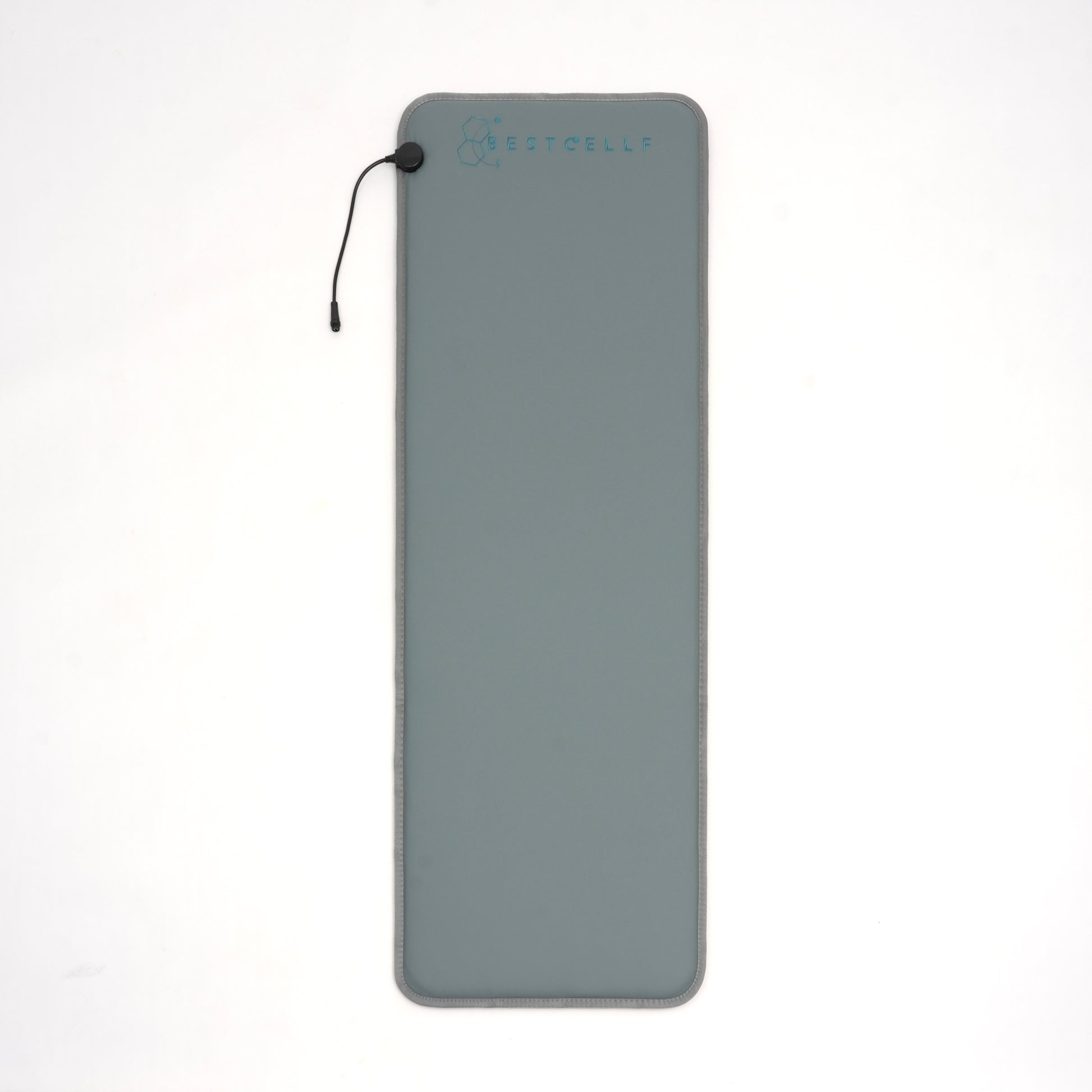 full view of full body pulsed magnetic field mat in grey