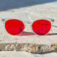 Evening blue light blocking glasses