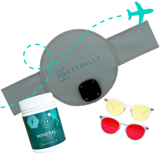 Travel Bundle grey PEMF belt