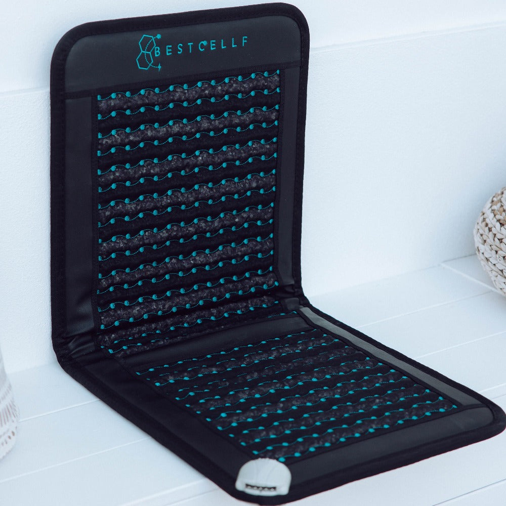 Portable Infrared PEMF Mat Black BEST CELLF